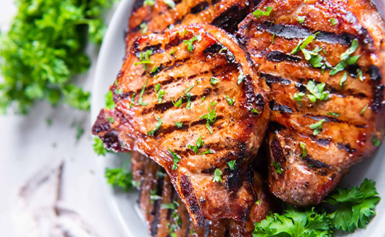 This pork chop marinade is so simple that I use it on all kinds of meat. For a more robust flavor, let the meat marinate in the refrigerator overnight.