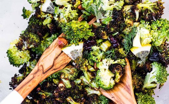 Roasted Broccoli Salad 